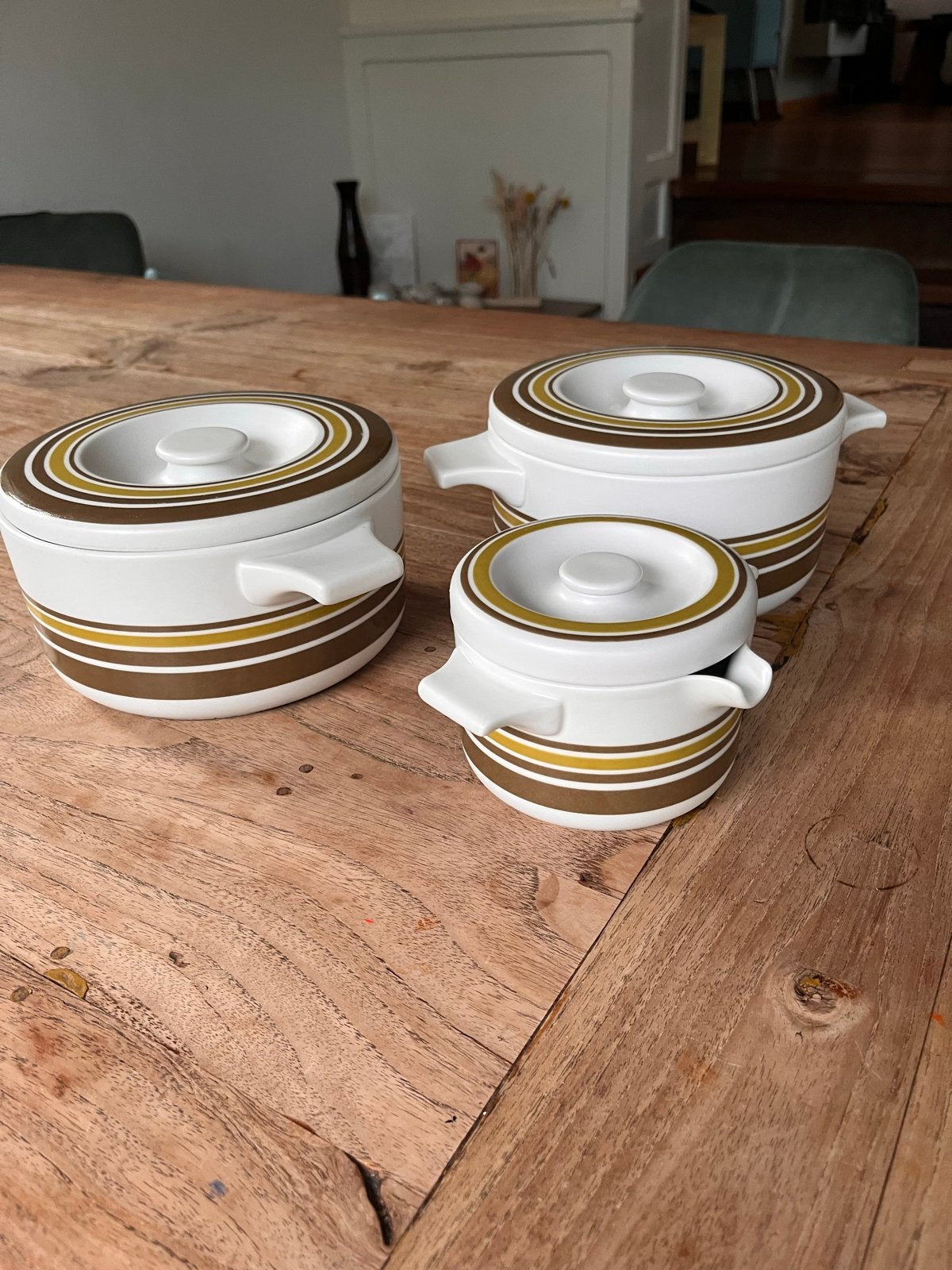 Arzberg 3000 Feuerfest ovenschalen set - Vintage, Ophalen of Verzenden