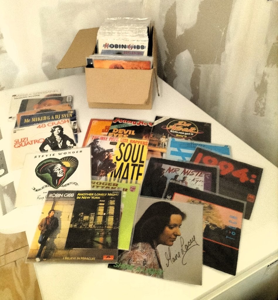 te koop partij singles, Ophalen of Verzenden, Gebruikt, 7 inch, Pop