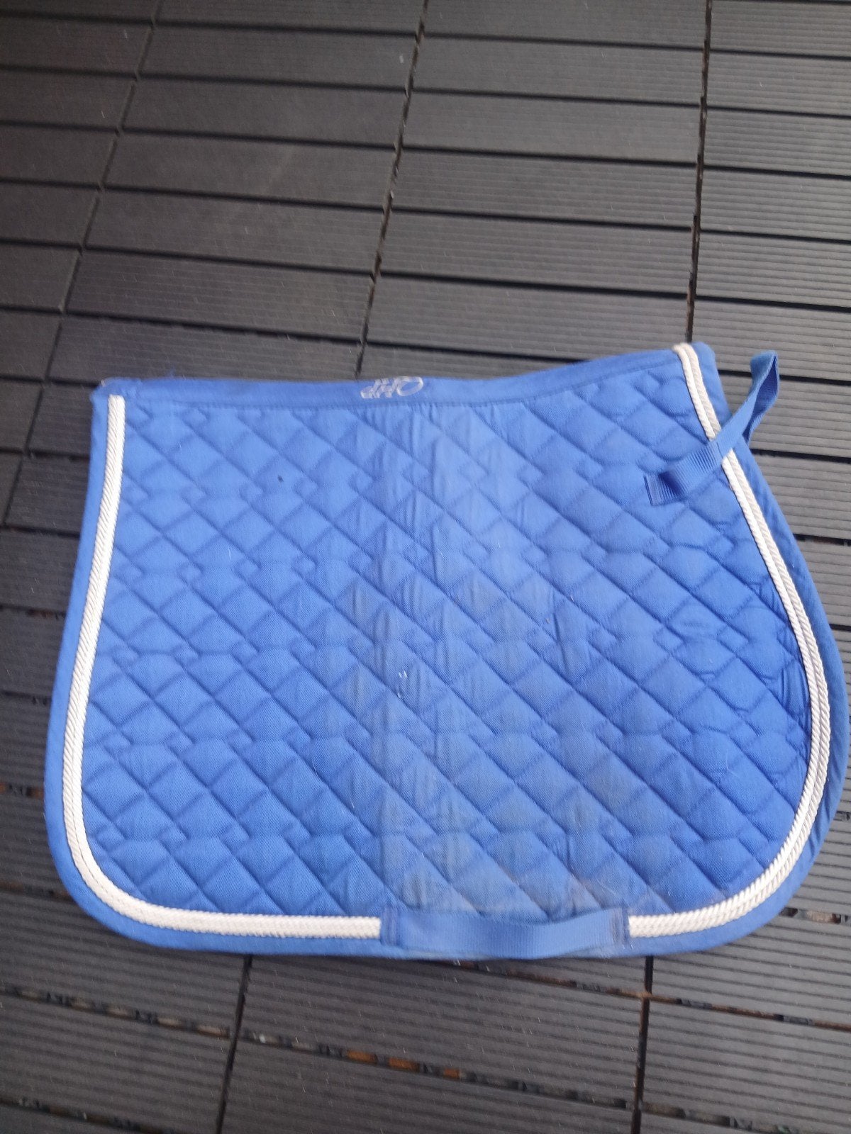 blauw dekje paardrijden, Full (L), Ophalen of Verzenden, Gebruikt