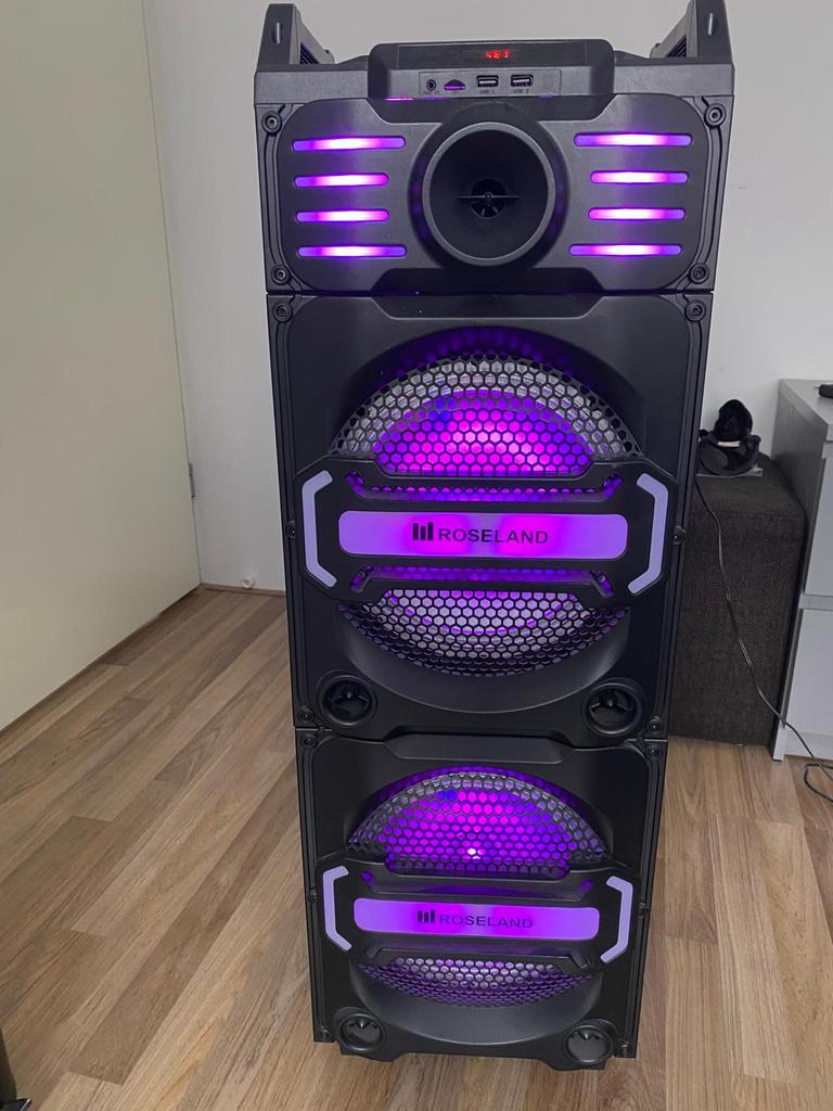 DJ party speaker Bluetooth, Ophalen, Gebruikt