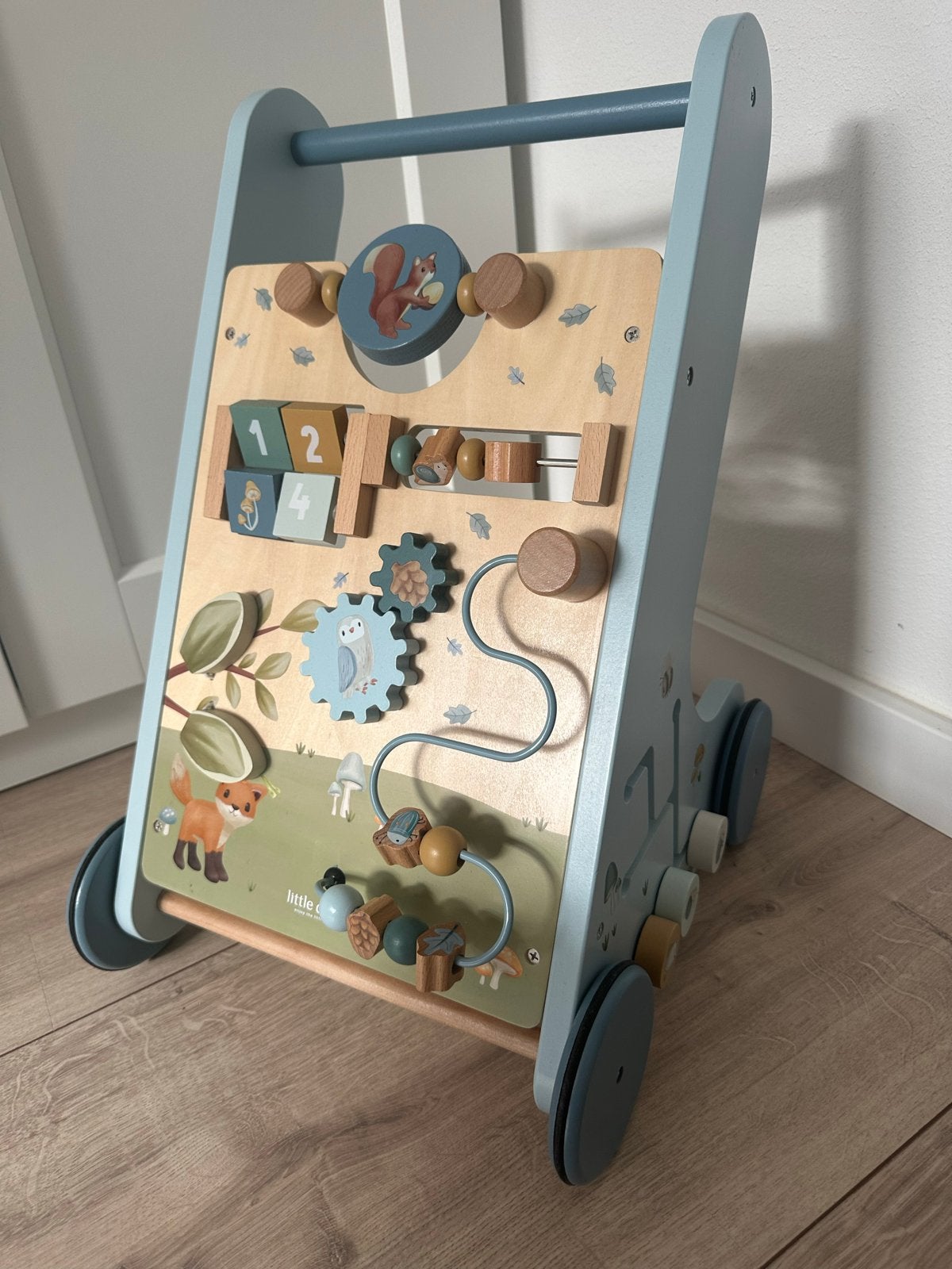 Little Dutch Houten Loopwagen - Zo goed als nieuw, Ophalen, Zo goed als nieuw, Overige typen, Met wieltjes