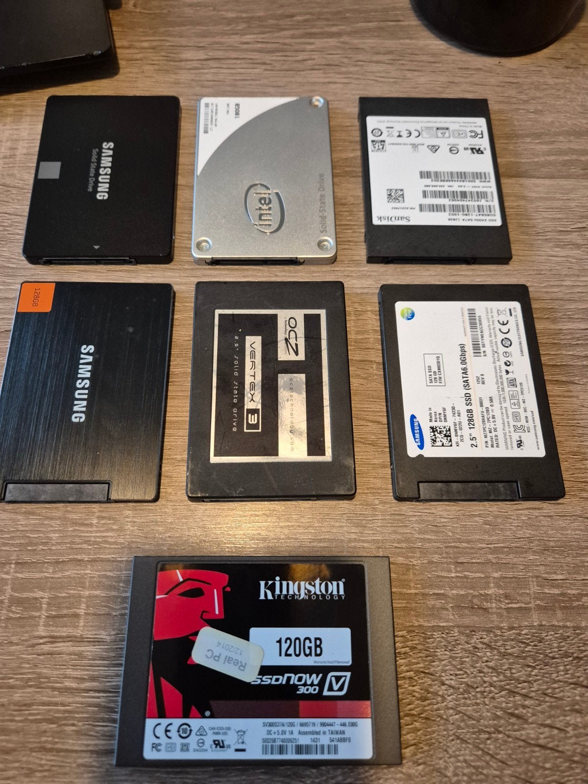 7 SSD schijven tekoop, Computers en Software, Harde schijven, Ophalen, Intern, Gebruikt, Server
