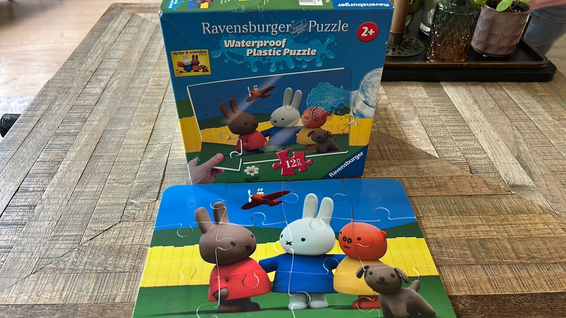 Waterproof Nijntje Ravensburger puzzle, Ophalen of Verzenden, 10 tot 50 stukjes, Zo goed als nieuw, 6 maanden tot 2 jaar