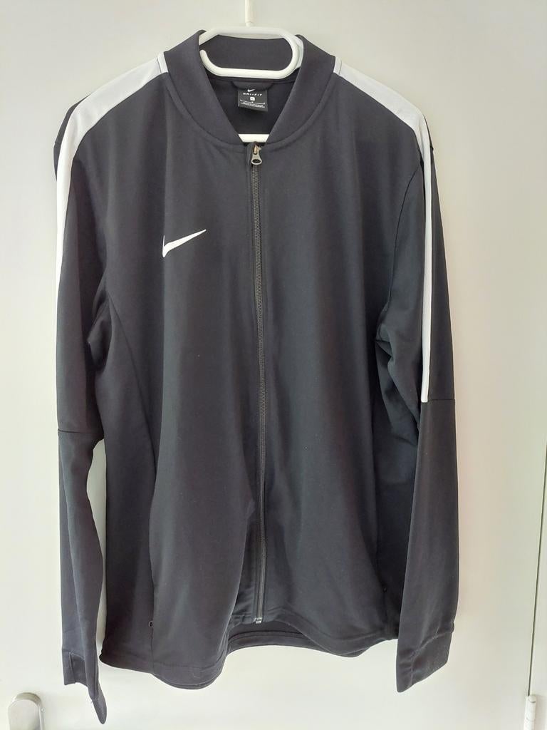 Nike trainingsjack - zwart - maat L (nieuwstaat), Maat 52/54 (L), Zwart, Nike, Ophalen of Verzenden