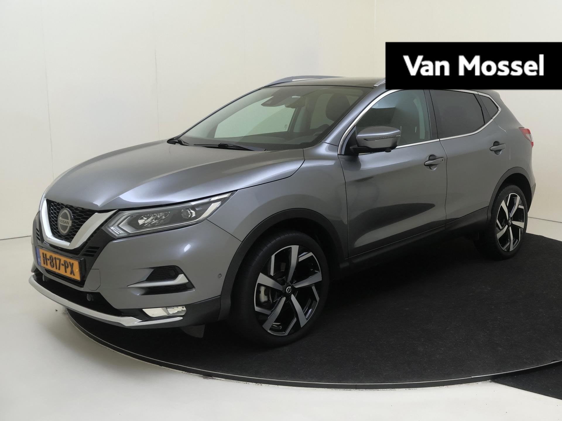Nissan Qashqai 1.3 DIG-T Tekna | Trekhaak | | Panoramadak |, Stof, Gebruikt, Euro 6, 4 cilinders