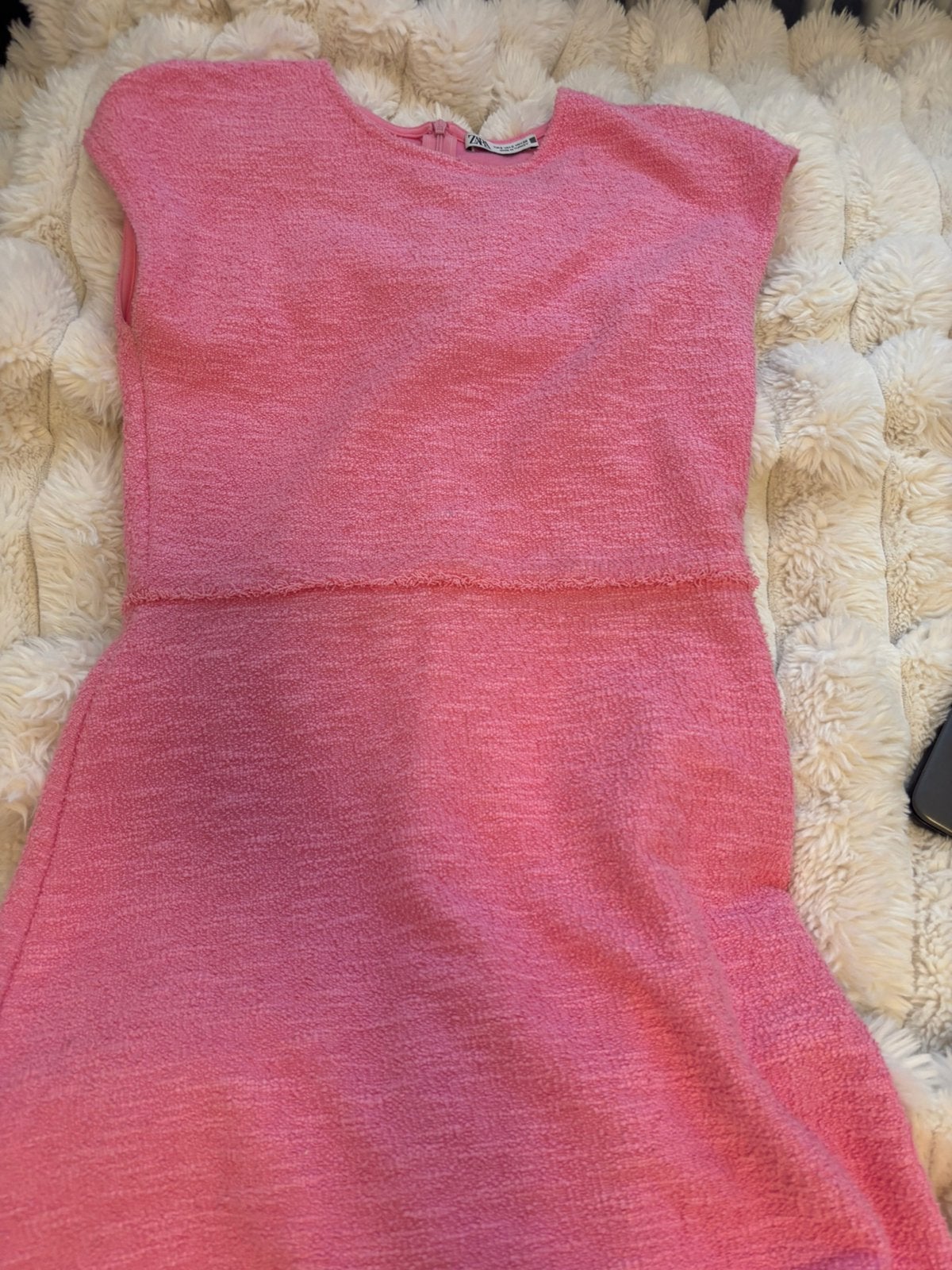Roze zara jurk, Kleding | Dames, Jurken, Ophalen, Zo goed als nieuw, Roze, Maat 36 (S)