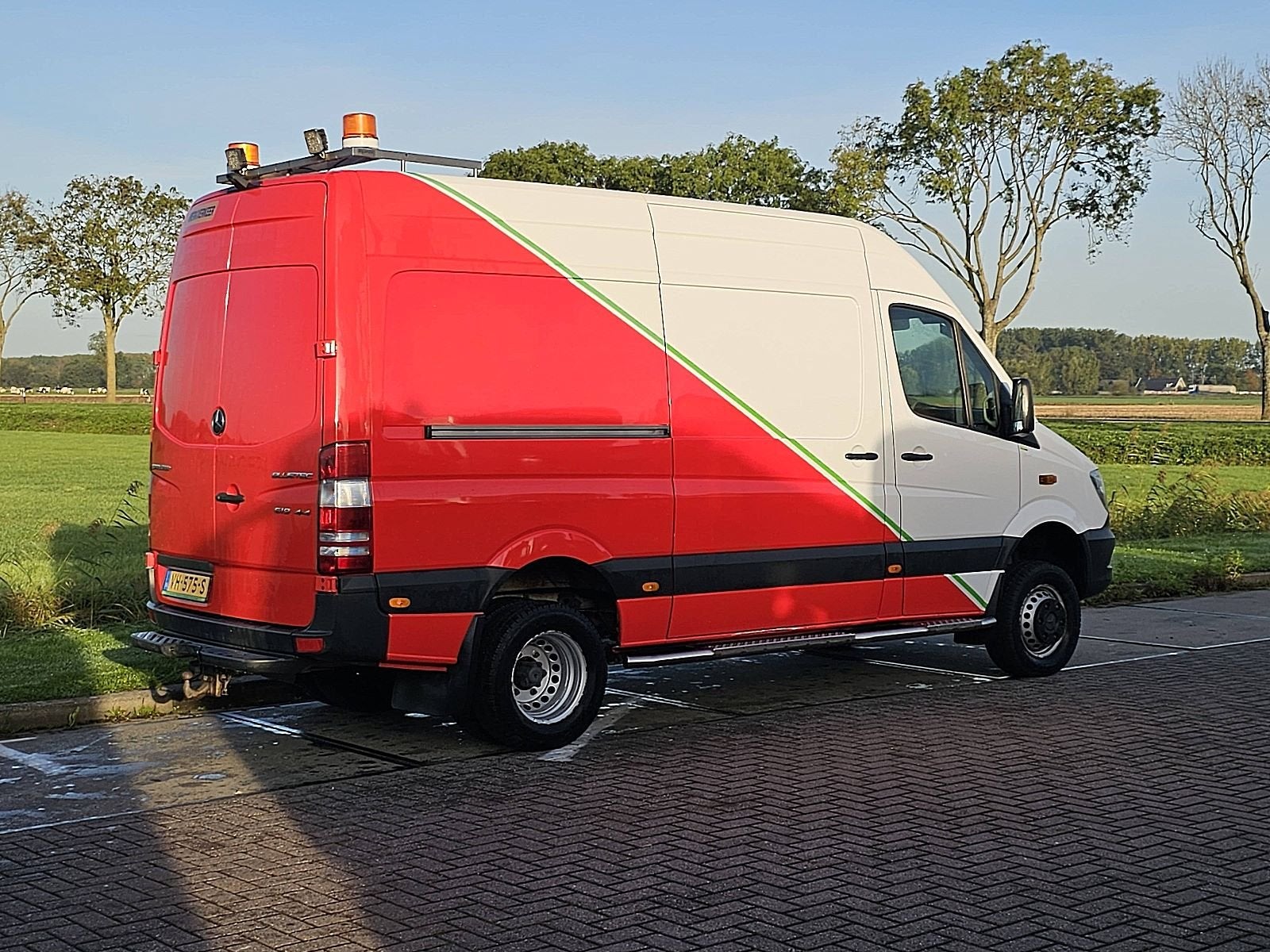 MERCEDES-BENZ SPRINTER 519 L2H2 V6 3.0 LTR ac automaat 4X4!, Auto's, Automaat, Gebruikt, Euro 6, Mercedes-Benz