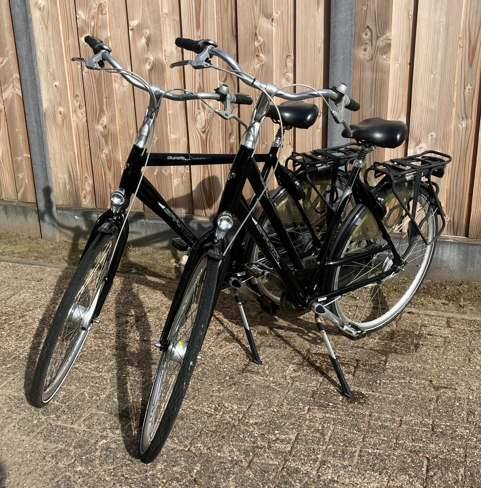 Nette metallic zwarte Sparta Olympia, 8sp, D57: 1,60m-1,85m, Ophalen, Sparta, Versnellingen, Zo goed als nieuw