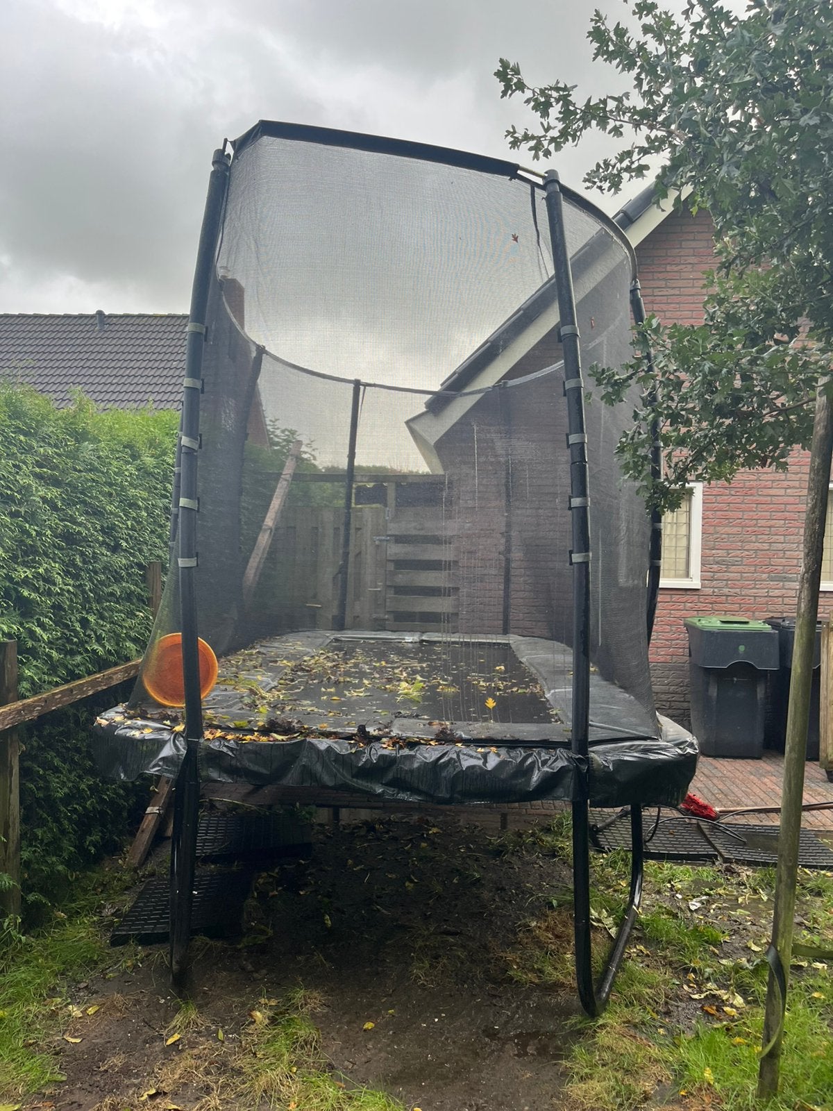 Trampoline 3.50 x 2.00, Ophalen, Gebruikt