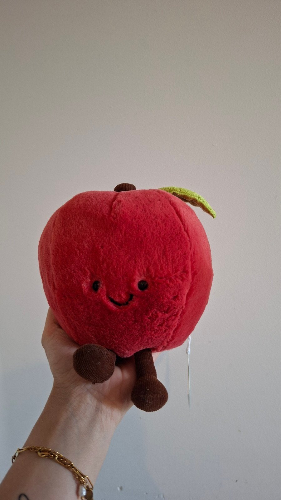 Jellycat  Appel Knuffel, Jellycat, Overige karakters, Overige typen, Ophalen of Verzenden