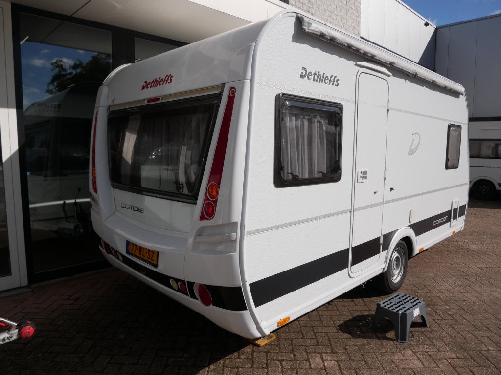 Dethleffs Camper 450 FL Mover, luifel, fietsrek, Bedrijf, Treinzit, Dethleffs, Vast bed