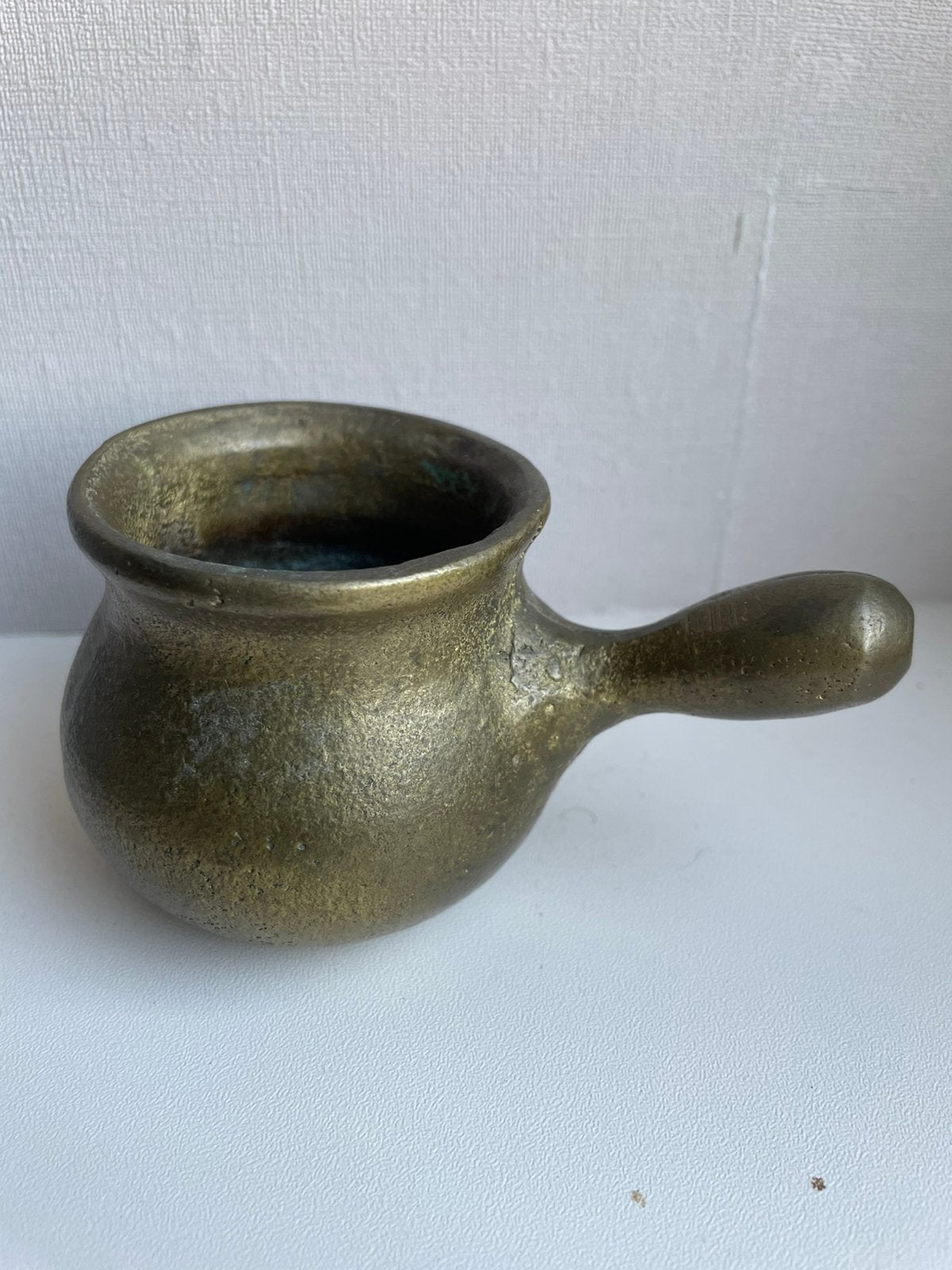 Messing Miniatuur Steel-Grape / Posnet (18e eeuw) - 586 gram, Ophalen of Verzenden, Koper