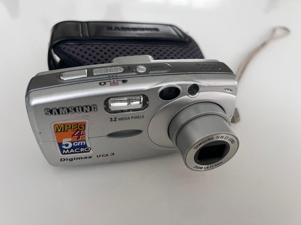 Samsung Digimax U-ca3 SHD Lens Digitaal Camera, Audio, Tv en Foto, Ophalen, Gebruikt, Samsung, 8 keer of meer