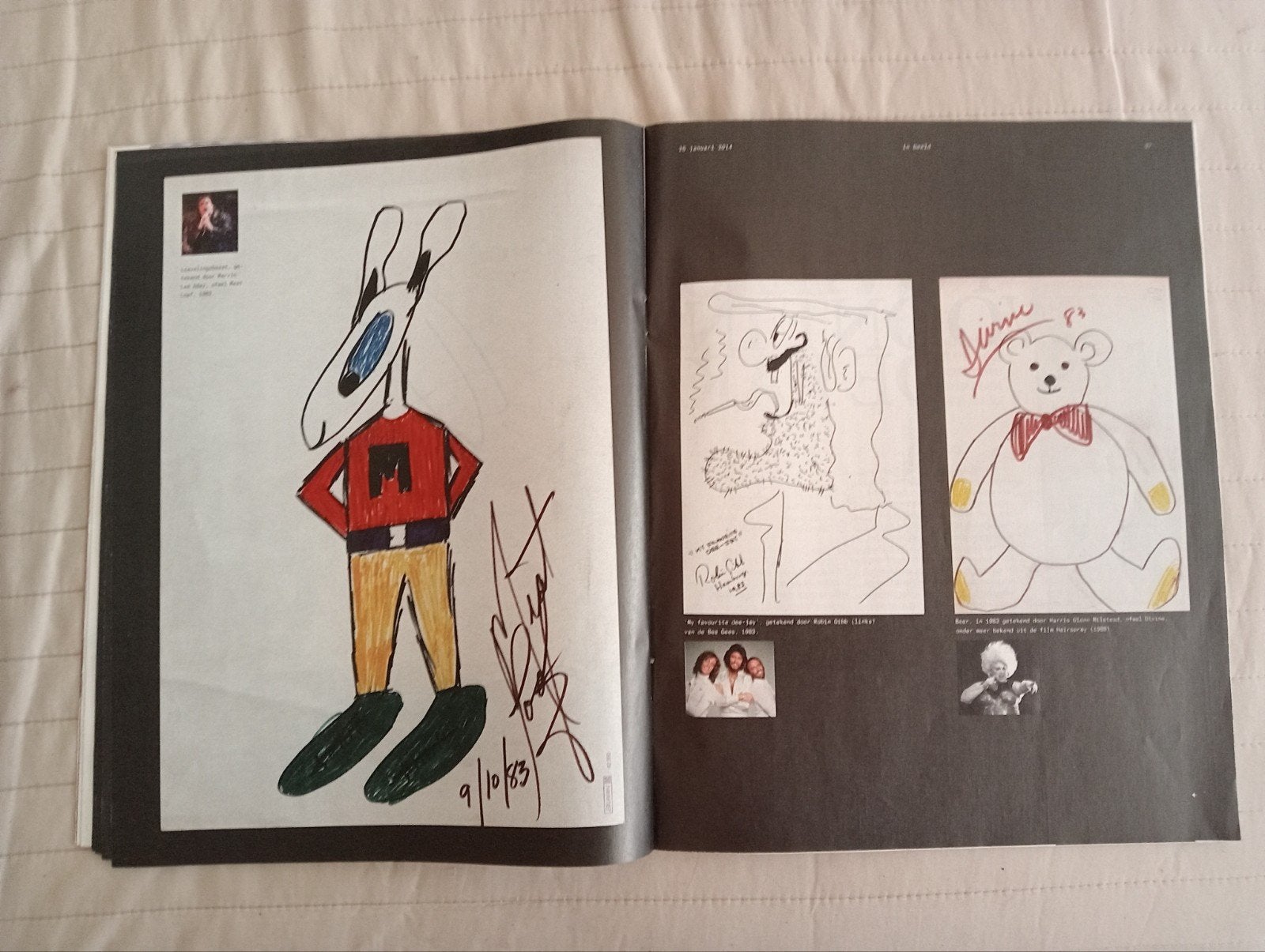 Carli Hermes Brian Ferry Leonard Cohen Abba pop Art, Boeken, Tijdschriften en Kranten, Ophalen of Verzenden, Gelezen, Muziek, Film of Tv