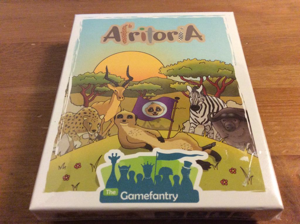 Afritoria - Kaartspel van The Gamefantry. nieuw in folie, Een of twee spelers, Ophalen of Verzenden, Nieuw, The Gamefantry