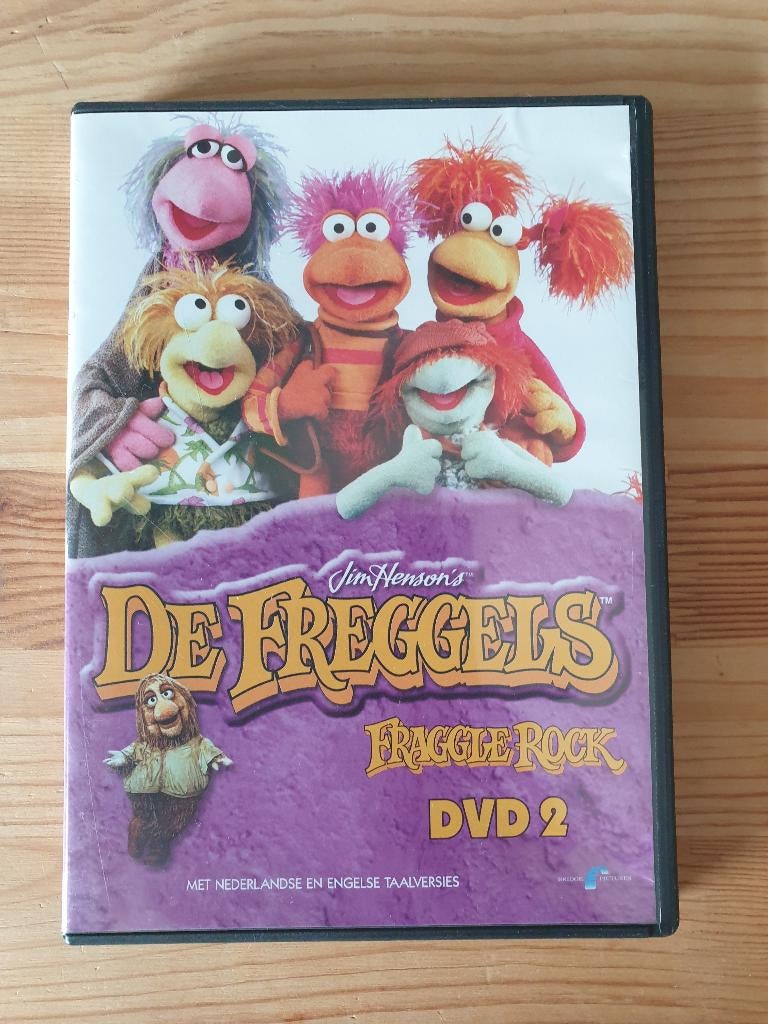DVD - De Freggels - Fraggle Rock - DVD Nr. 2, Gebruikt, Ophalen of Verzenden, Poppen of Stop-motion, Alle leeftijden