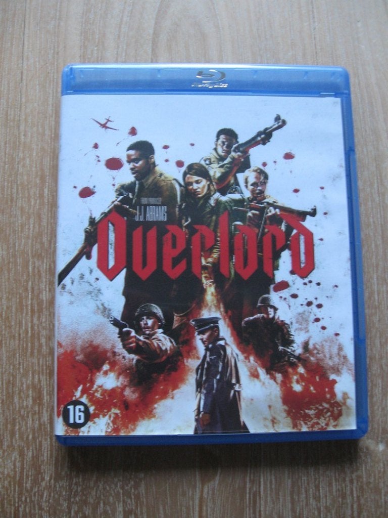 Blu-ray Overlord Jovan Adepo Wyatt Russell Pilou Asbæk, Horror, Engels, Vanaf 16 jaar, Nederlands