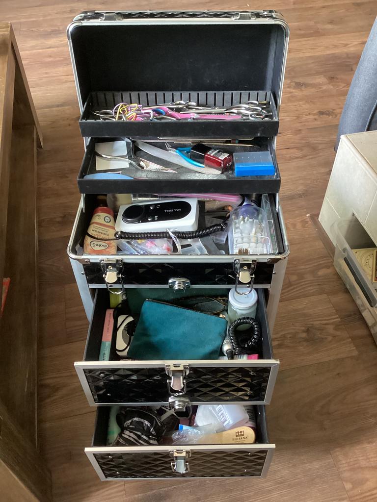 Kapper / Pedicure koffer Trolley, Ophalen of Verzenden, Zo goed als nieuw, Zwart
