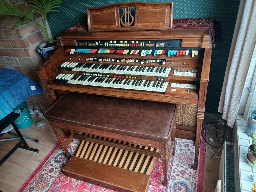 Hammond Elegante (type 340212), Muziek en Instrumenten, Orgels, Ophalen, Gebruikt, 2 klavieren, Hammondorgel