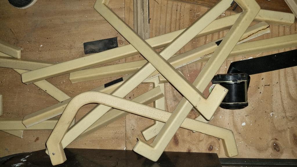 Hobby 600 camper trim lijsten ramen randen afwerking, Verzenden, Gebruikt