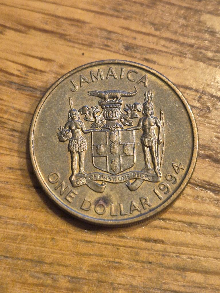 Jamaica - 1 Dollar 1994, Verzenden, Midden-Amerika, Losse munt