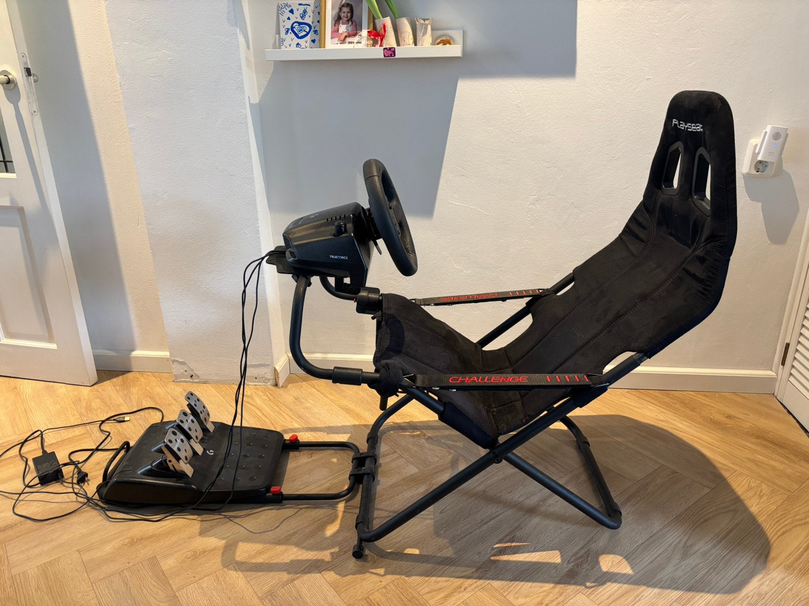 PlaySeat+Logitech Stuur, Ophalen, Zo goed als nieuw, Playseat of Racestoel, PlayStation 4