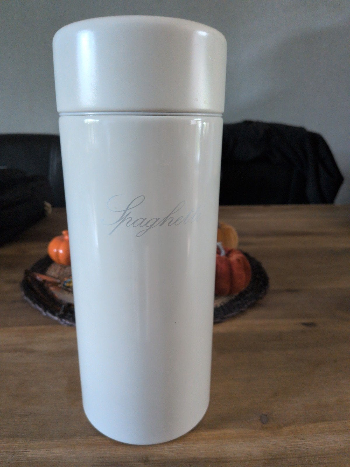 Brabantia Voorraadpot Spaghetti - Wit, Ophalen of Verzenden, Zo goed als nieuw, Voorraadpot, Wit
