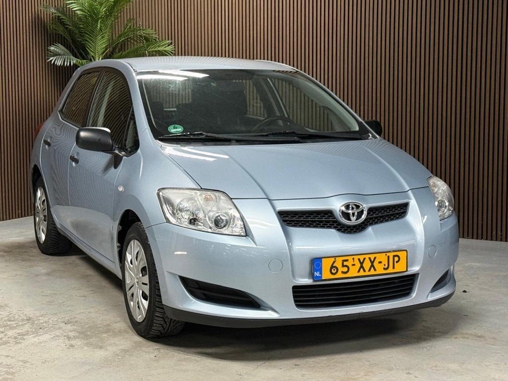 Toyota Auris 1.6-16V Terra (bj 2007), 450 kg, Gebruikt, 4 cilinders, Blauw