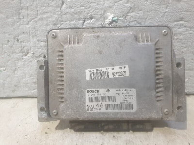 COMPUTER MOTOR Peugeot 607 (9D / U) (96-520-335-80), Robert Bosch AG, Gebruikt, Ophalen of Verzenden, Robert-Bosch-Allee 1 74232 Abstatt, DE