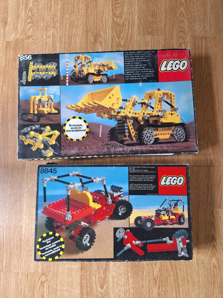 2 sets Technisch LEGO: 856 en 8845, Kinderen en Baby's, Speelgoed | Duplo en Lego, Ophalen of Verzenden, Gebruikt, Complete set