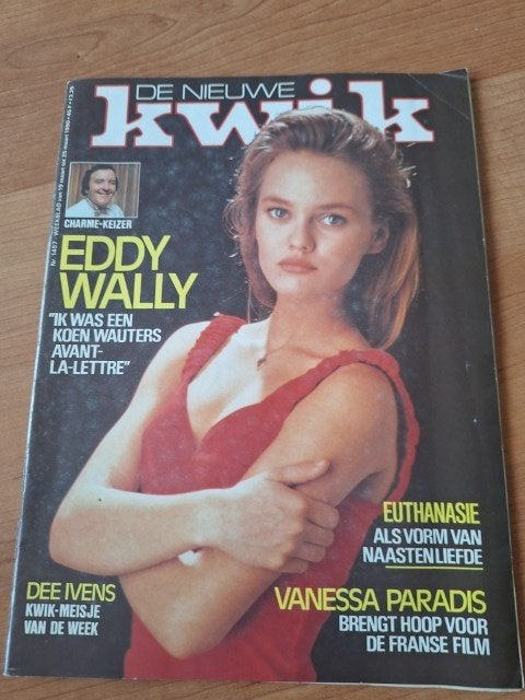 Kwik 1990 Vanessa Paradis Eddy Wally Sophie Marceau Miss, Ophalen of Verzenden, Gelezen, Overige typen