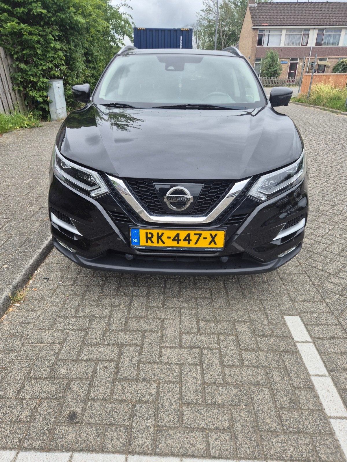 Nissan Qashqai 1.2 Dig-t 85KW 2WD 2018 Zwart, Auto's, Nissan, Zwart, 4 cilinders, Leder en Stof, Zwart