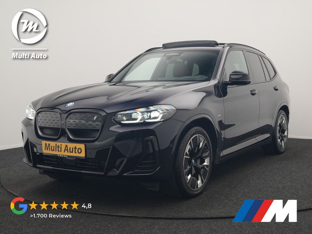 BMW iX3 M Sport 80 kWh 286pk Dealer O.H. | Trekhaak Af Fabri, Achterwielaandrijving, Gebruikt, 750 kg, 80 kWh