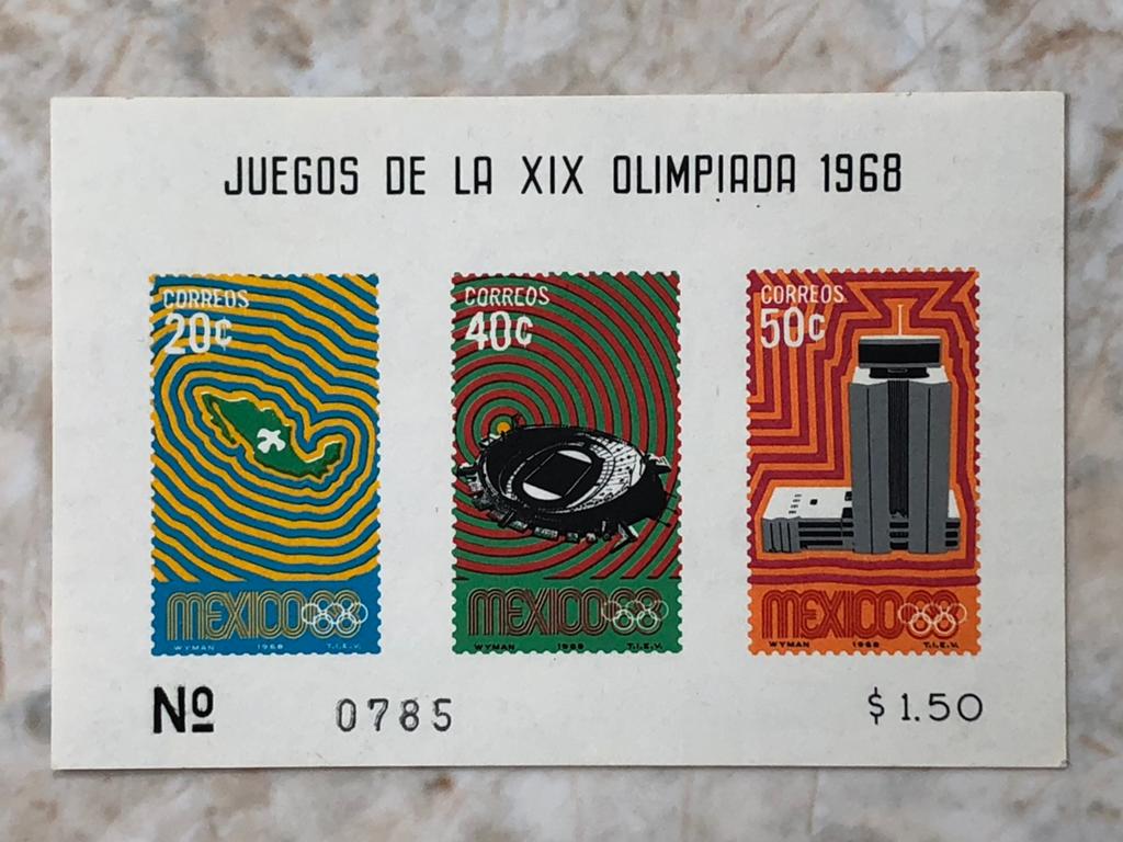 Mexico, Olympische Spelen 1968., Verzenden, Midden-Amerika