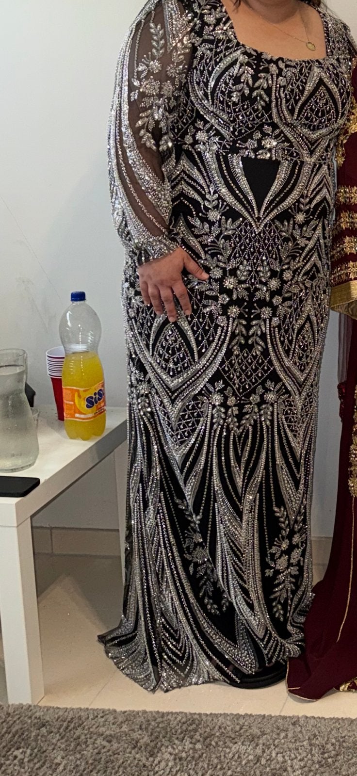 Jurk, Kleding | Dames, Gelegenheidskleding, Ophalen, Overige typen, Zwart, Maat 46/48 (XL) of groter