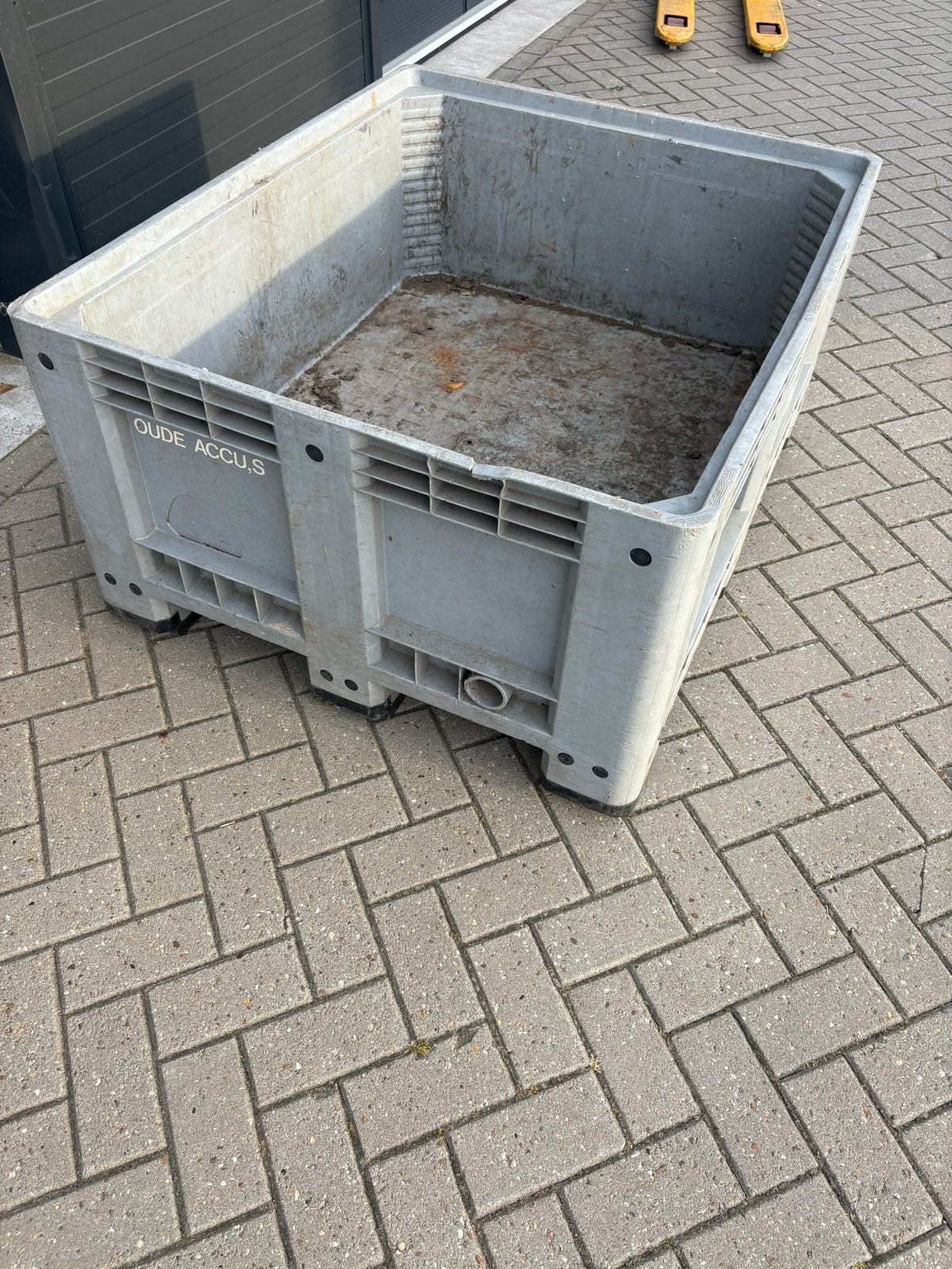 Palletbox kunststof te koop opslagbak, Doe-het-zelf en Verbouw, Kratten en Dozen, Ophalen, Gebruikt, 100 cm of meer, 60 cm of meer