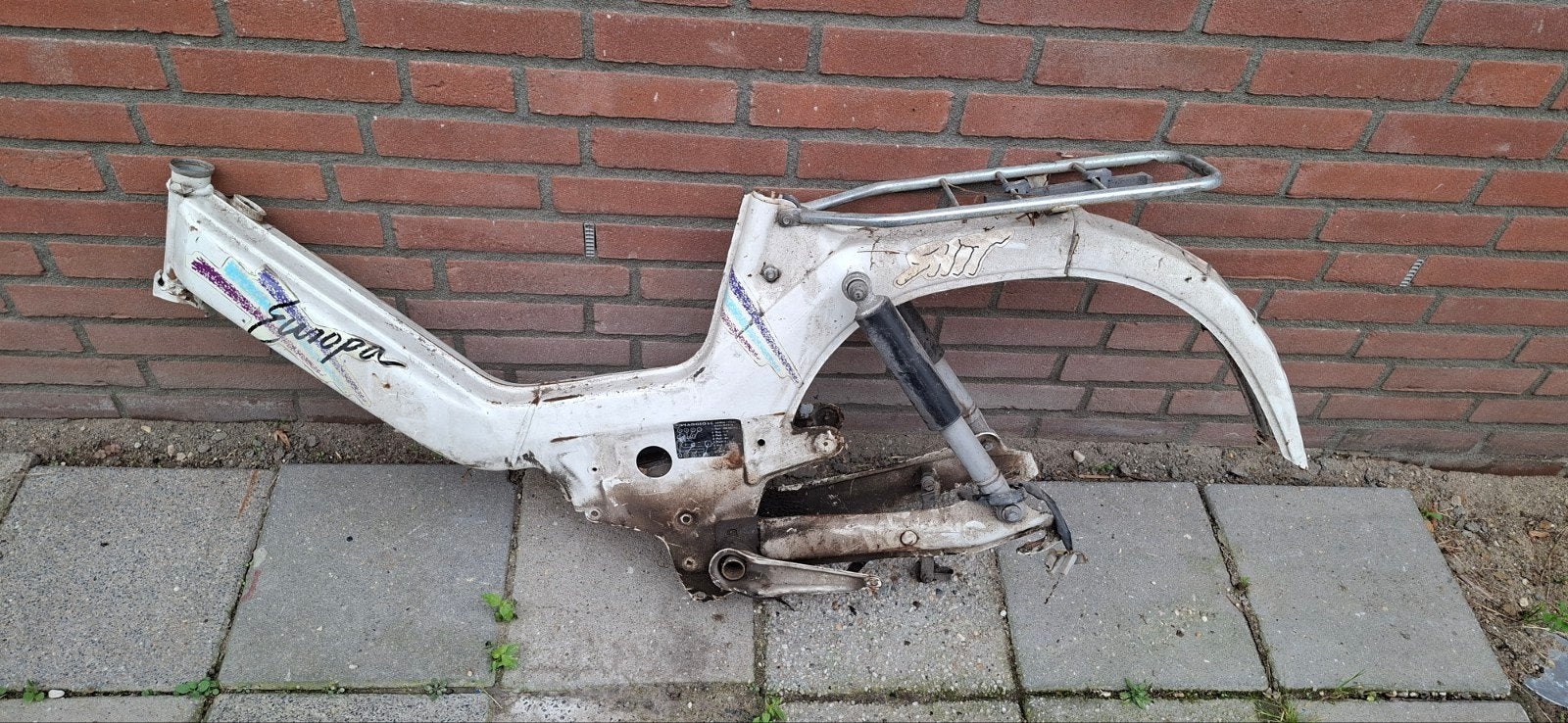 puch frame, Fietsen en Brommers, Ophalen, Frame