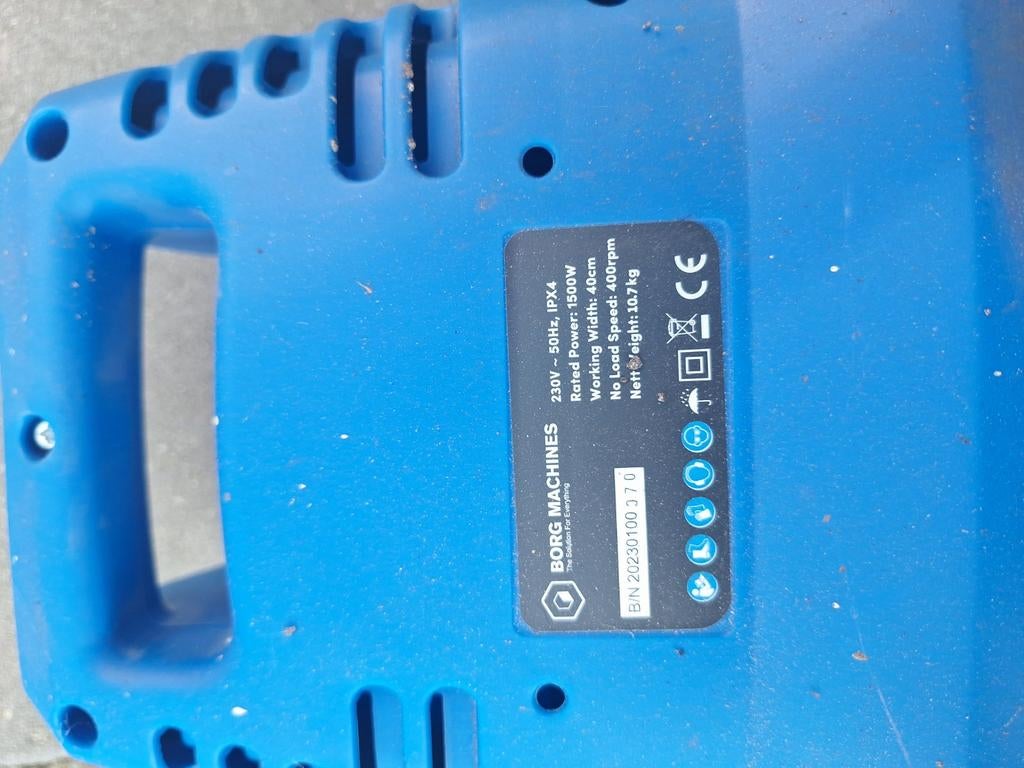 Borg Machines elektrische tuinfrees, Doe-het-zelf en Verbouw, Gereedschap | Freesmachines, Ophalen of Verzenden, Benzine, Tuinfrees