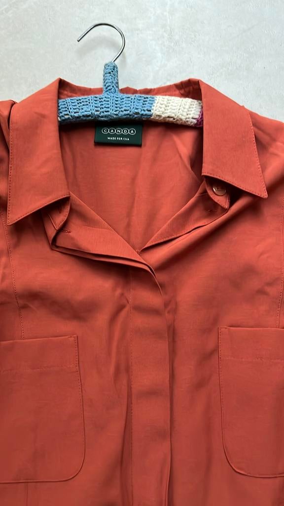 Nieuwe Canda Blouse Maat 44/46 - Roestbruin/Oranje, Ophalen of Verzenden, Nieuw, Maat 42/44 (L), Oranje