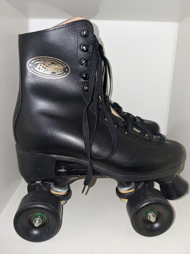 RS Skates rolschaatsen - Zwart, maat 38, Gebruikt, RS Skates, Kinderen, Verzenden