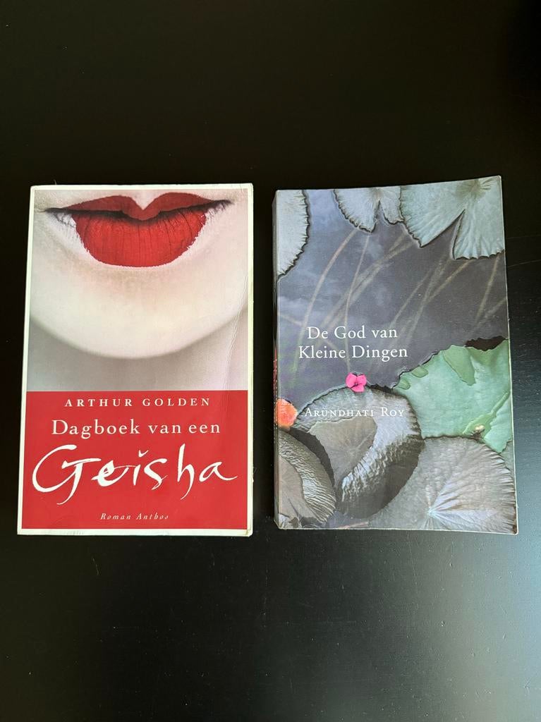 Boeken: Dagboek van een Geisha & De God van Kleine Dingen, Boeken, Ophalen of Verzenden, Gelezen, Wereld overig
