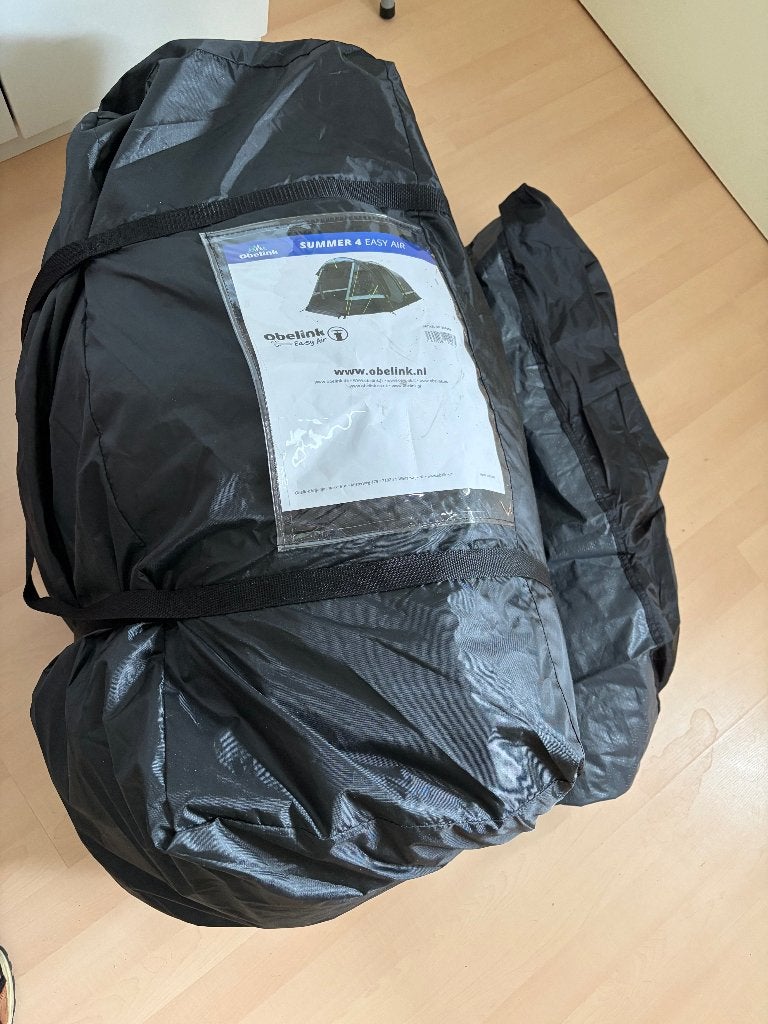 Obelink Summer 4 Easy Air tent - Zo goed als nieuw, Ophalen of Verzenden, Zo goed als nieuw, Tot en met 4