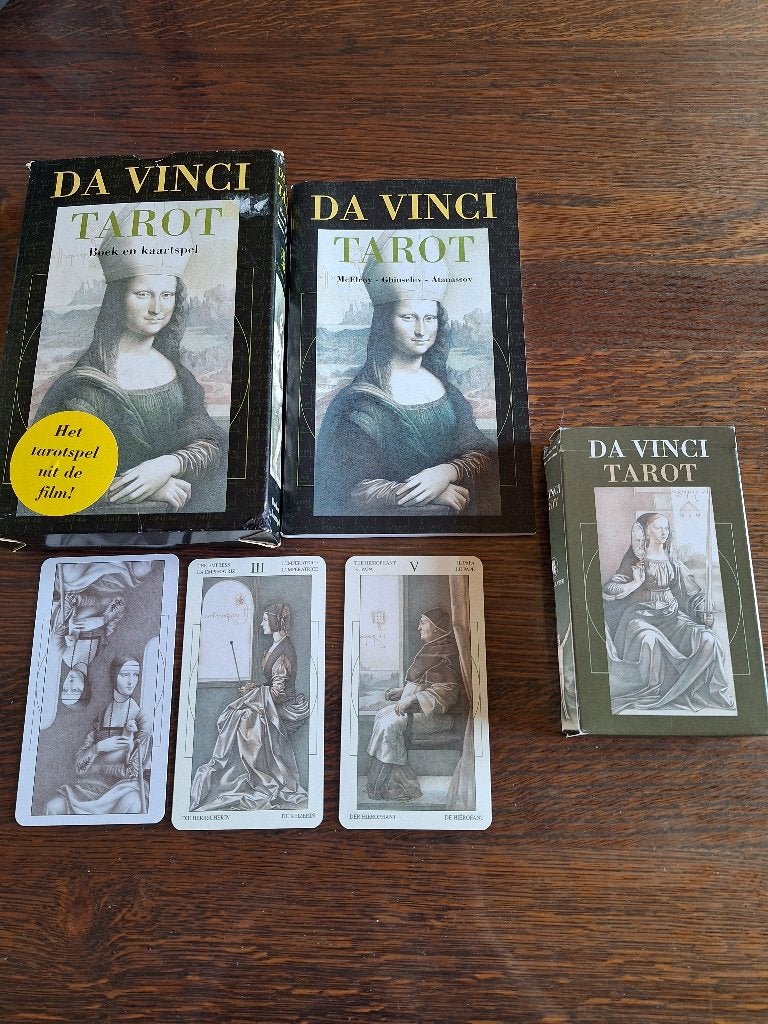 Da Vinci tarot, Ophalen of Verzenden, Zo goed als nieuw, Tarot of Kaarten leggen, Overige typen
