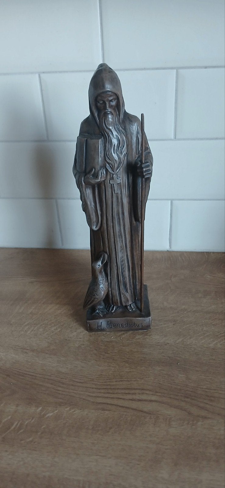Beeld H. Benedictus - Religieuze Decoratie, Ophalen