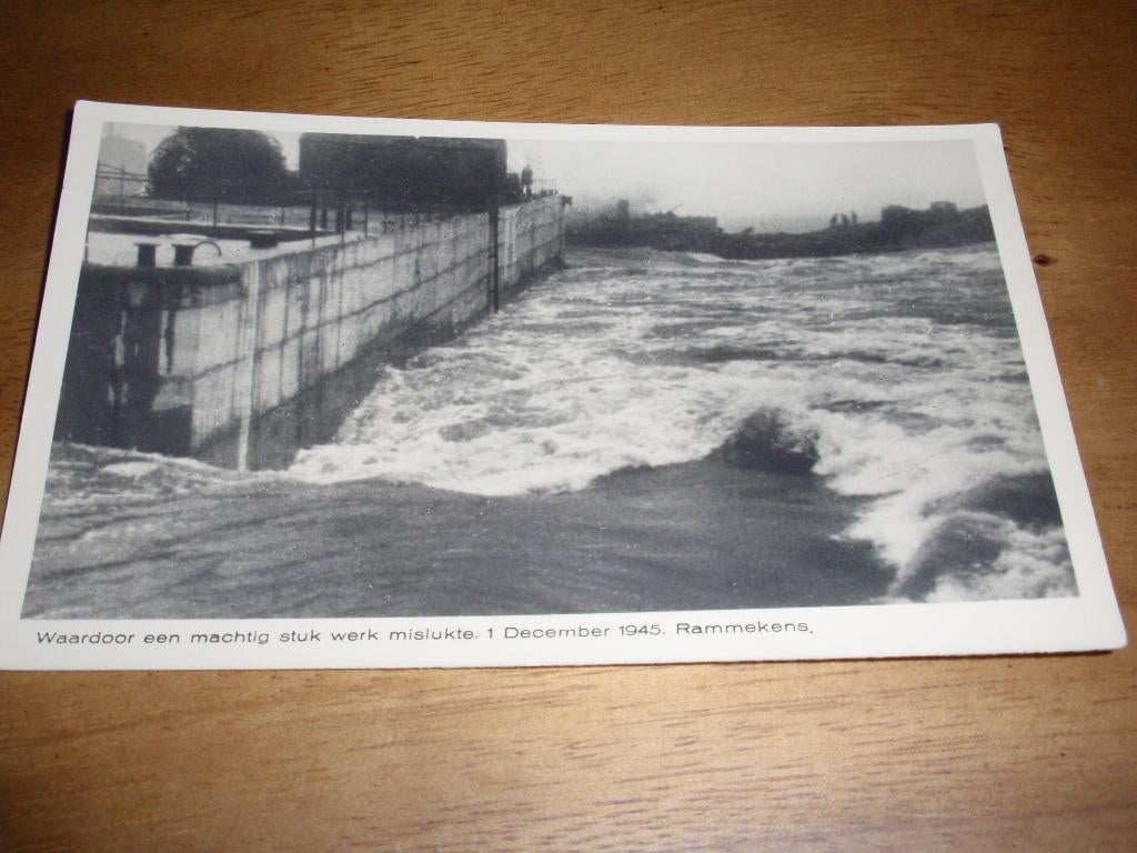 Fort Rammekens 1945 Het dichten mislukt WO2 Ritthem, Verzenden, 1940 tot 1960, Ongelopen, Zeeland