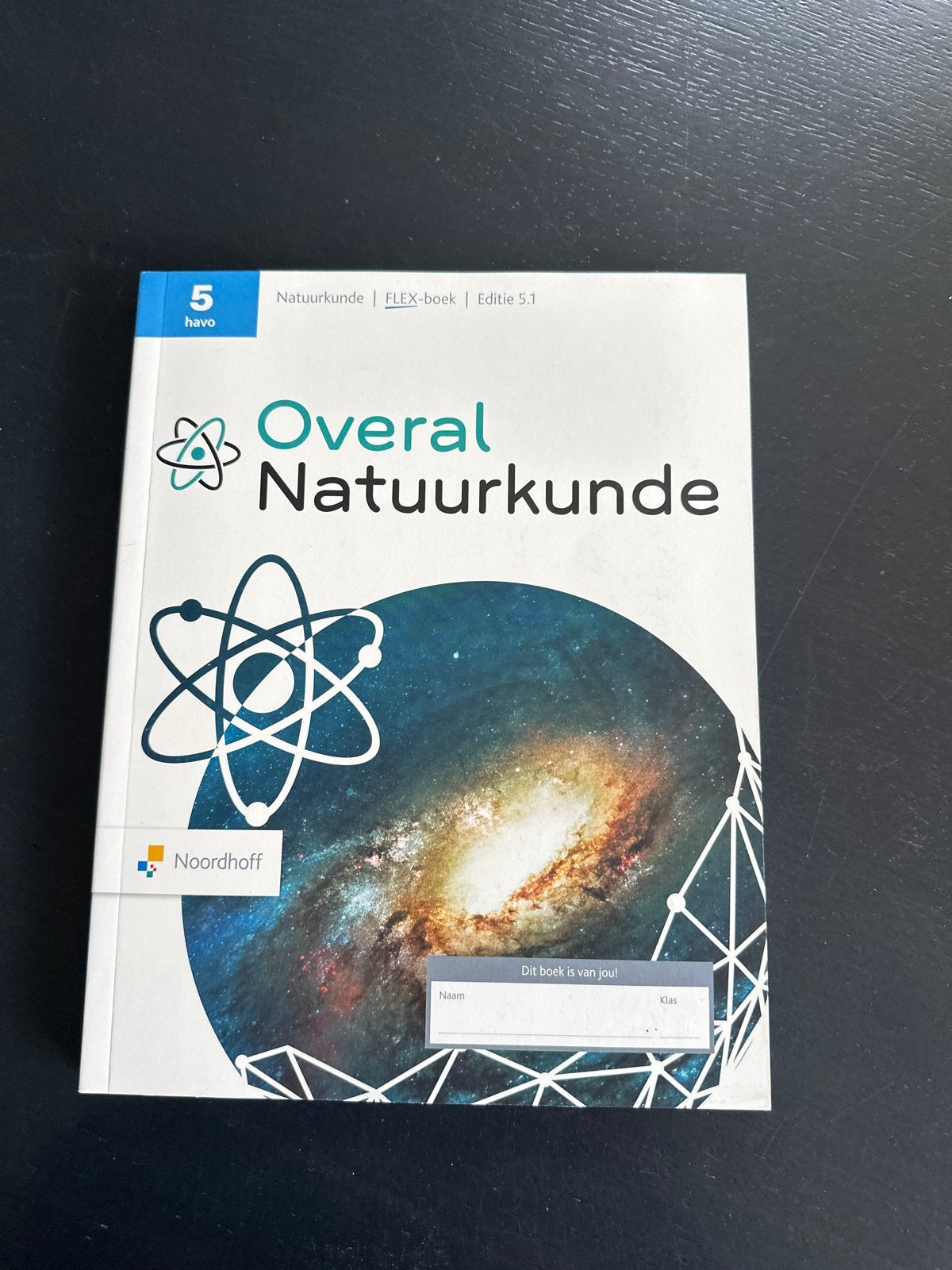 Overal Natuurkunde FLEX-boek 5 havo Editie 5.1, Boeken, Ophalen of Verzenden, Zo goed als nieuw, HAVO, Natuurkunde