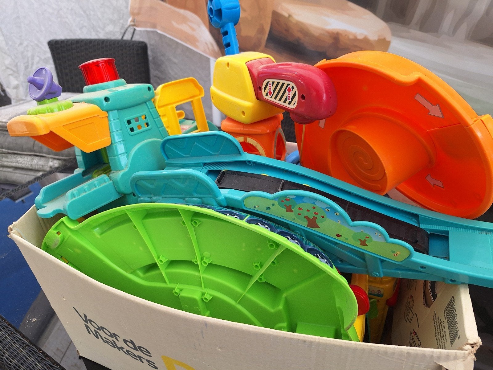 VTech Toet Toet Auto's Speelgoedset, Ophalen of Verzenden, Gebruikt, Jongen of Meisje
