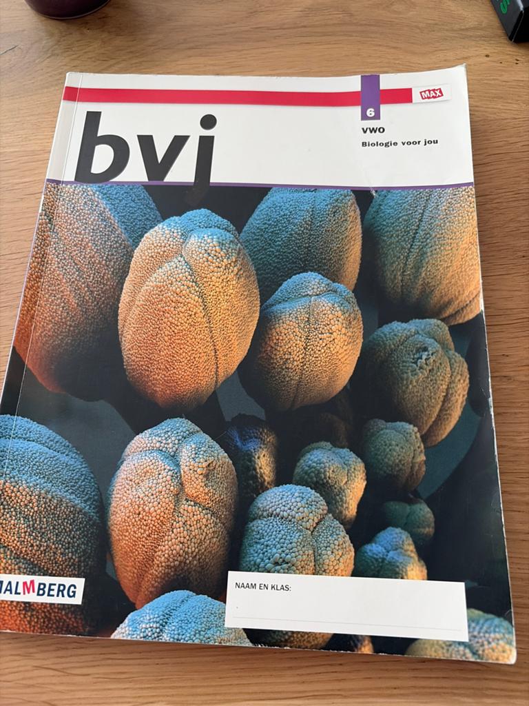 Biologie voor jou 6 vwo, Boeken, Schoolboeken, Ophalen of Verzenden, Zo goed als nieuw, VWO, Nederlands