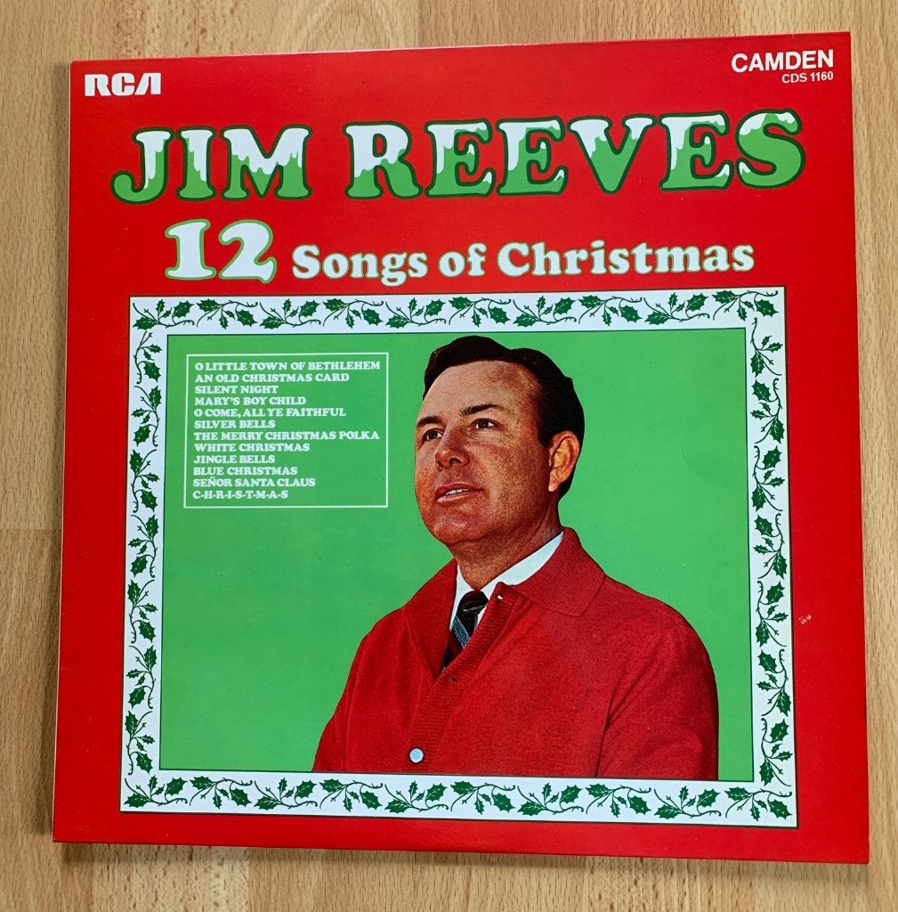 Jim Reeves - 12 Songs of Christmas. LP, Ophalen of Verzenden, Gebruikt
