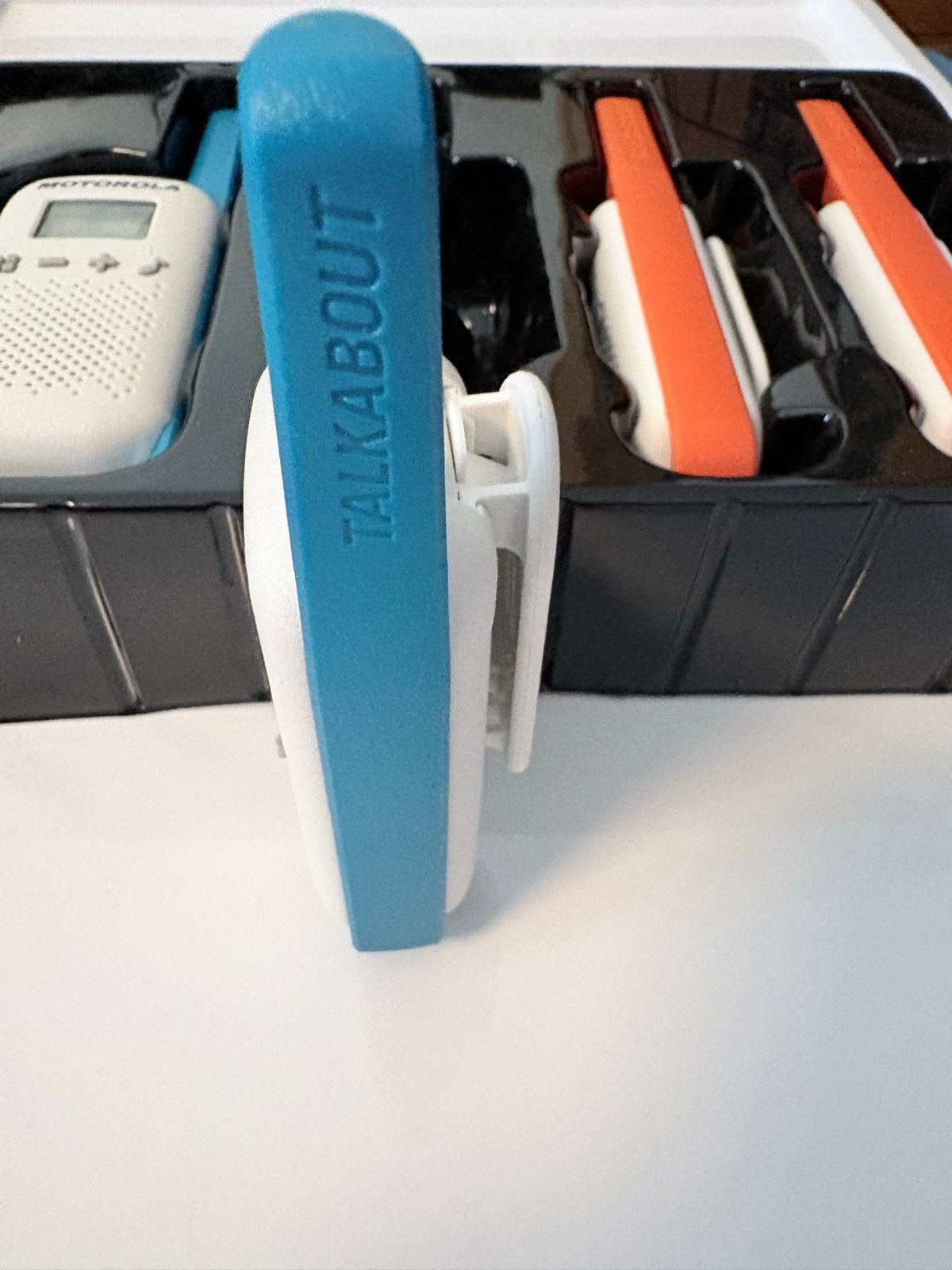 Motorola Talkabout Walkie Talkies (4 stuks), Telecommunicatie, Portofoons en Walkie-talkies, Ophalen, Minder dan 2 km, Gebruikt